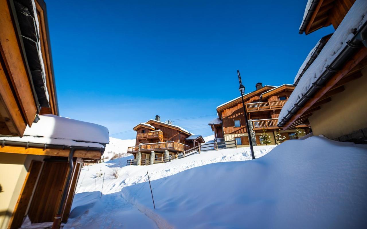 Parc Madeleine - Chalets Saint-François-Longchamp Exteriör bild